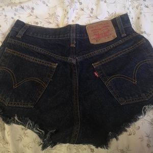 Levi's High-Waist Shorts.
